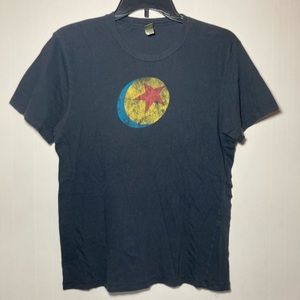 Pixar Animation Studios Crew T-Shirt Toy Story Logo/Back Pixar Studios Sz Small